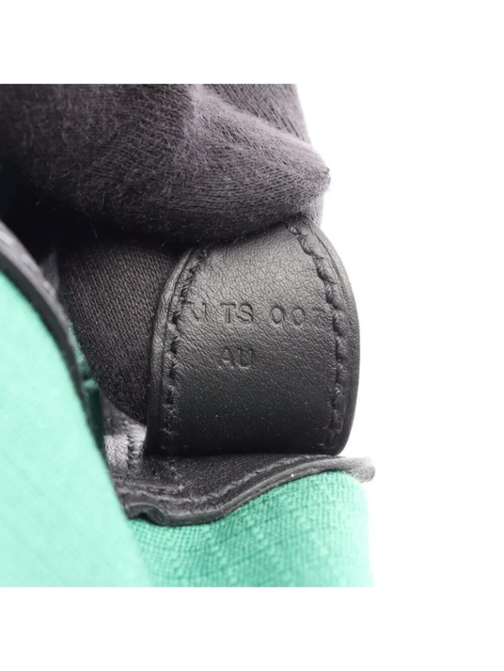 Hermes Backpack a Dos All Back Green Black Canvas Leather All T&c